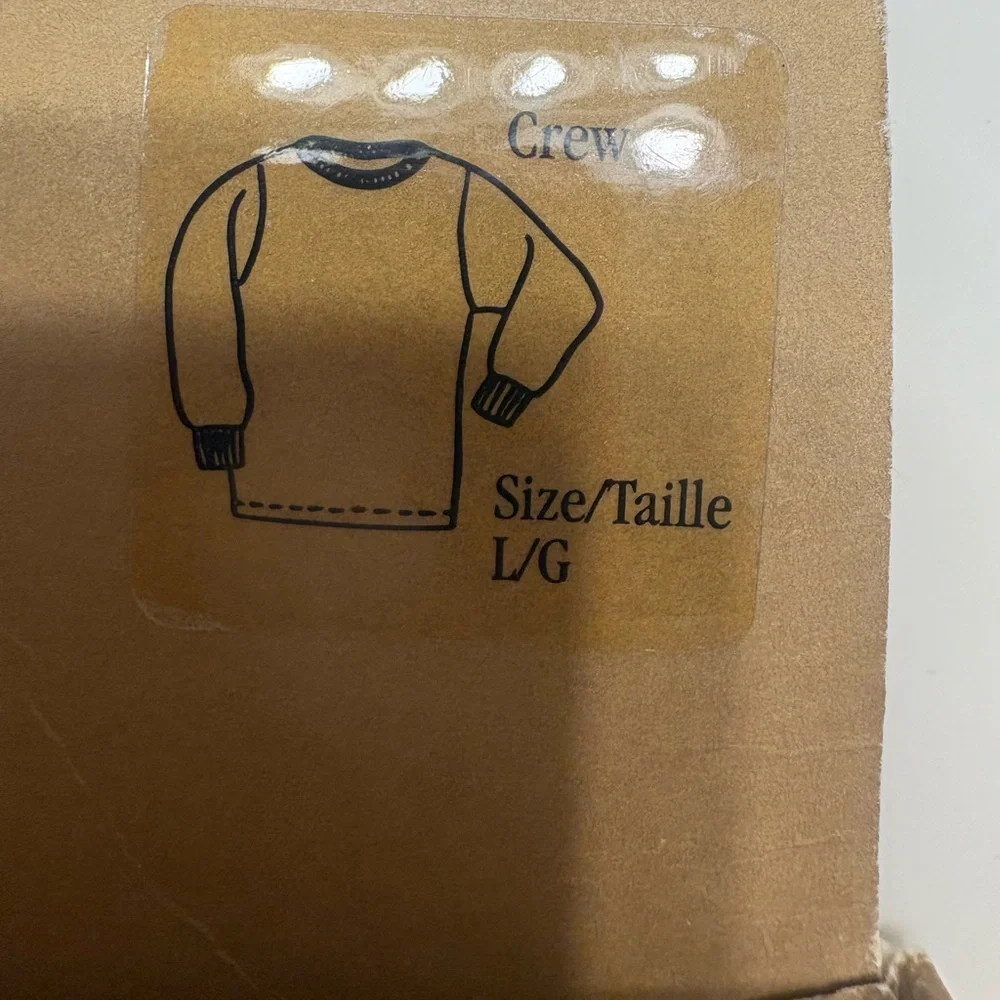 NEW Eddie Bauer Unisex Thermolene Undershirt Oatmeal Comfortable Winter L